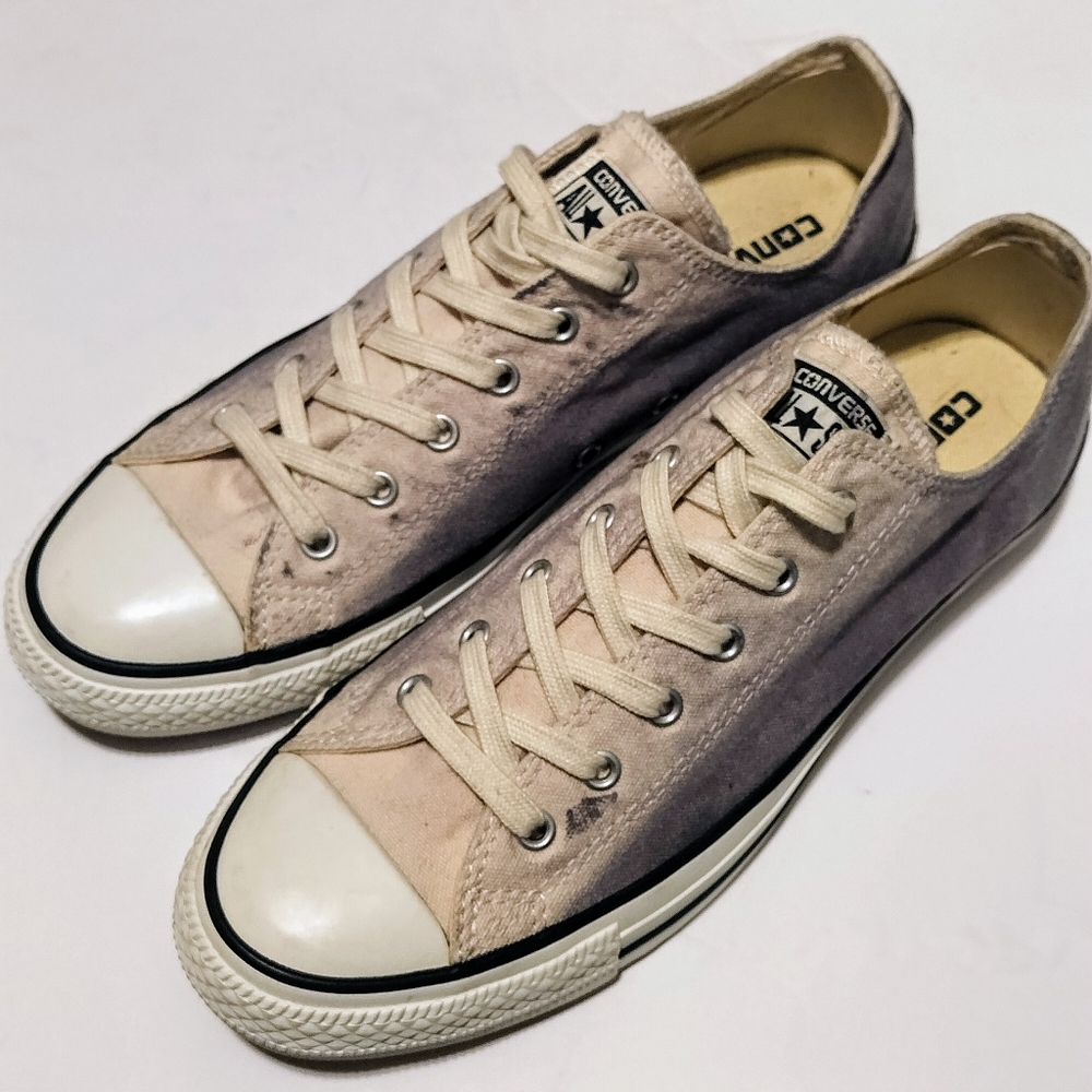 Converse Chuck Taylor Gray All Star OX Men's Parchment/Do 151267F Mens 8 WO's 10